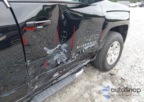 2018 Chevrolet Silverado 1500 1Lt из США, поврежденный, VIN 3GCPCREC8JG595478